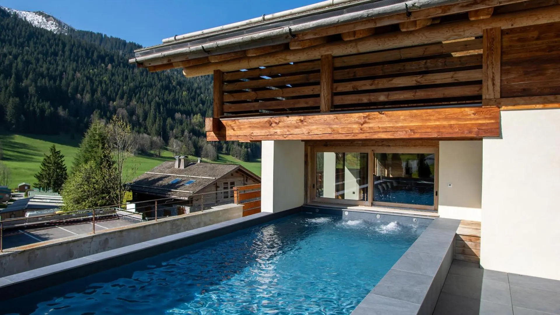 La Clusaz Chalet Anthocyane 14 People, Heated Pool 0*, La Clusaz Francia